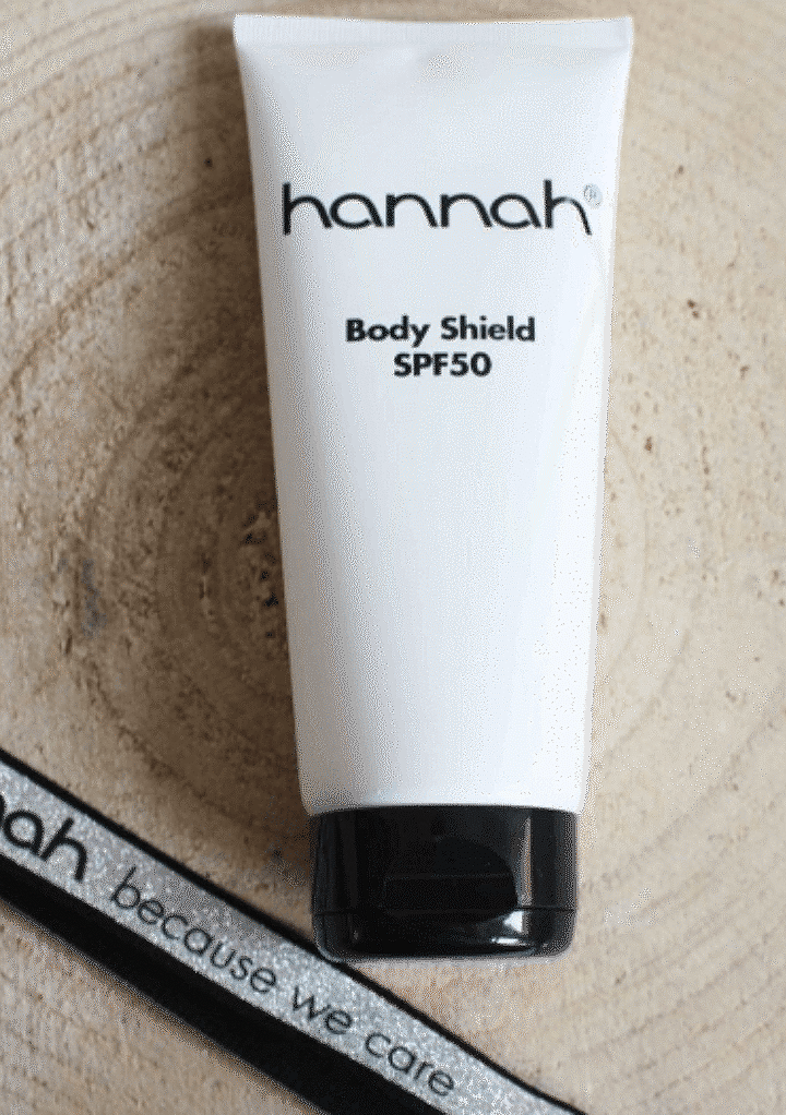 Publicatie hannah Body Shield SPF50