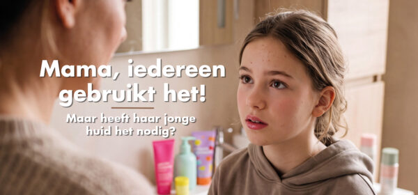 Meisjes van twaalf hebben geen antirimpelcrème nodig!